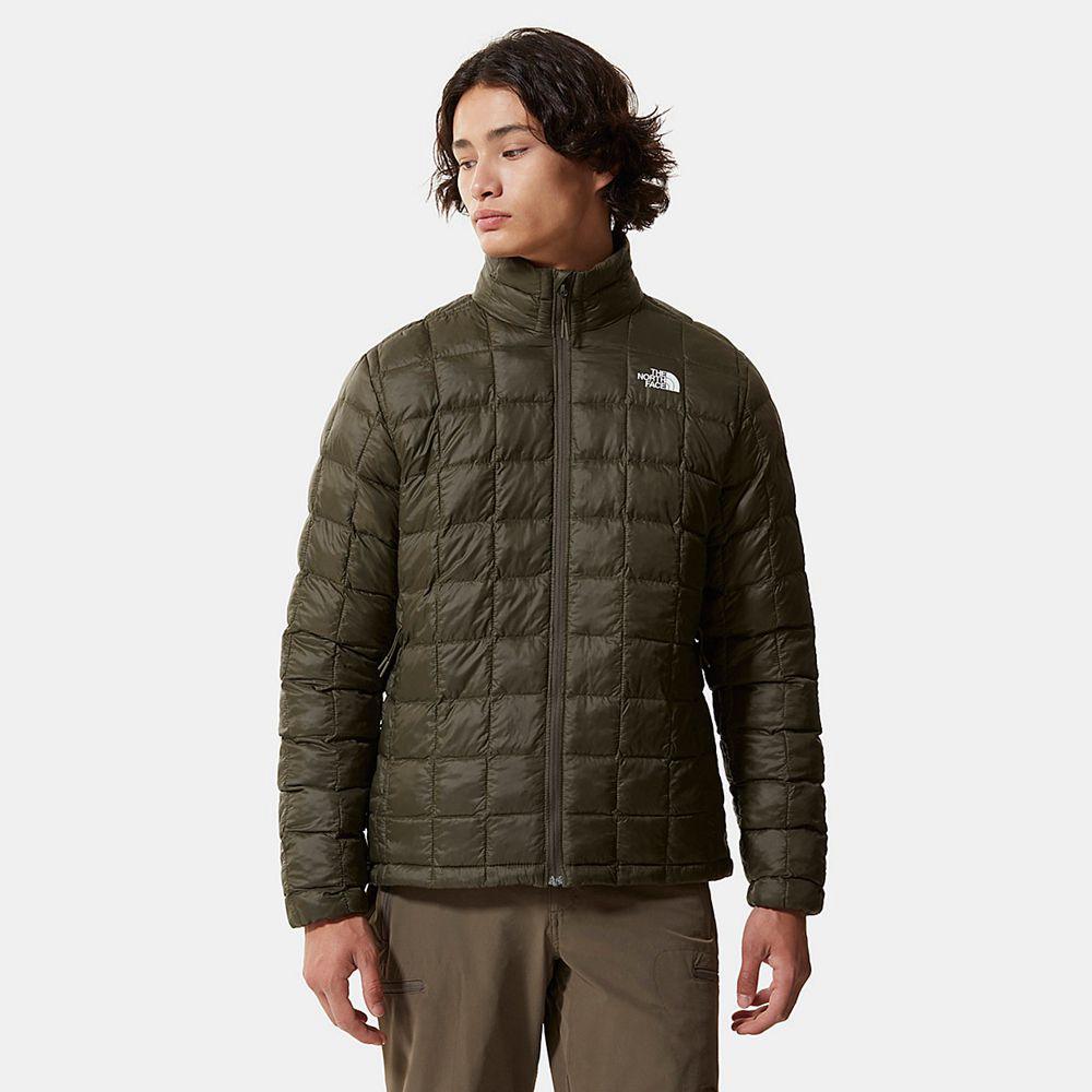 The North Face Thermoball™ Eco 2.0 Ανδρικα Σακάκι - Πρασινο / Ασπρα (YABI45260)